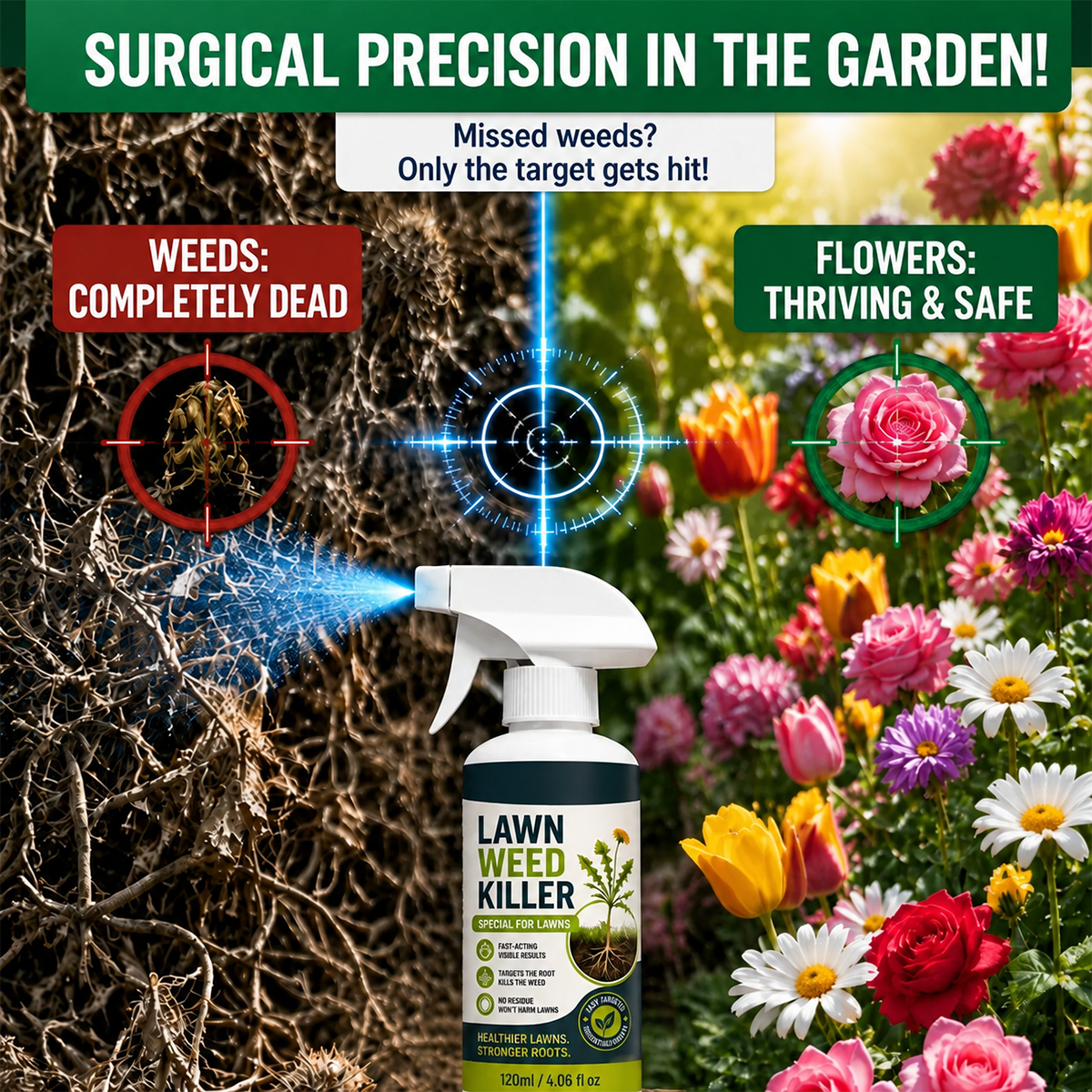💯 ⚡ [Easy and stress-free weeding in the garden] Herbicide for domestic use