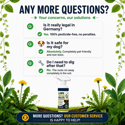 💯 ⚡ [Easy and stress-free weeding in the garden] Herbicide for domestic use