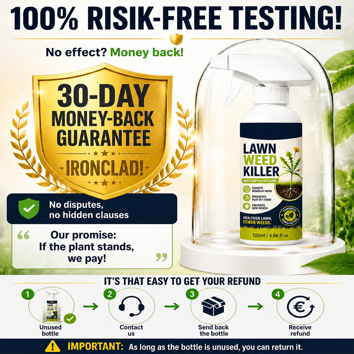 💯 ⚡ [Easy and stress-free weeding in the garden] Herbicide for domestic use