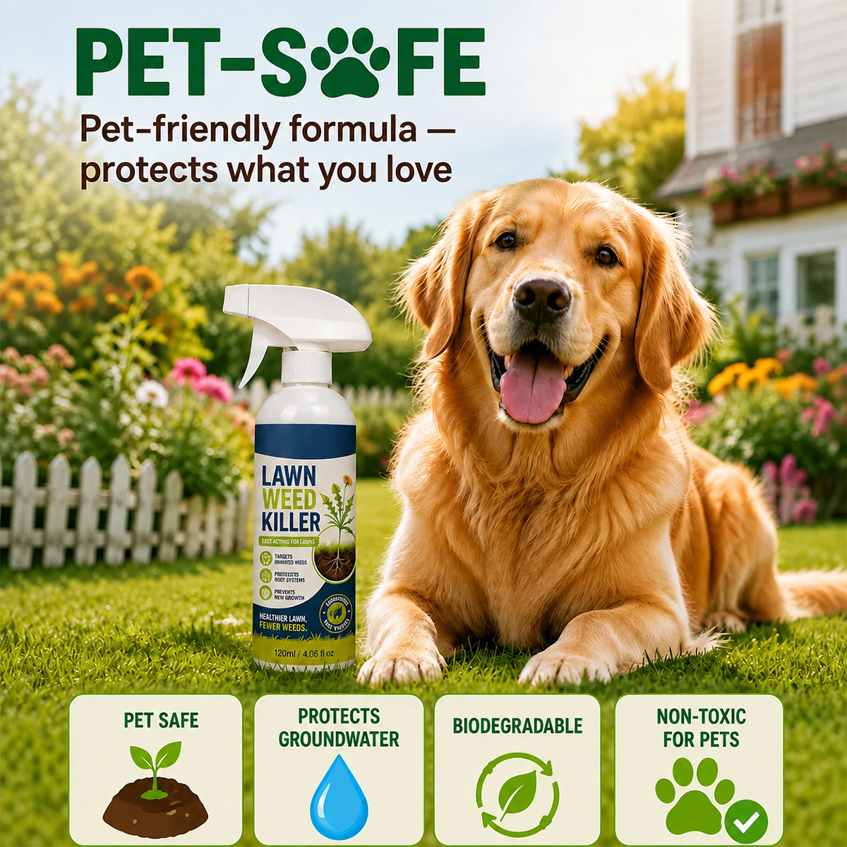 💯 ⚡ [Easy and stress-free weeding in the garden] Herbicide for domestic use