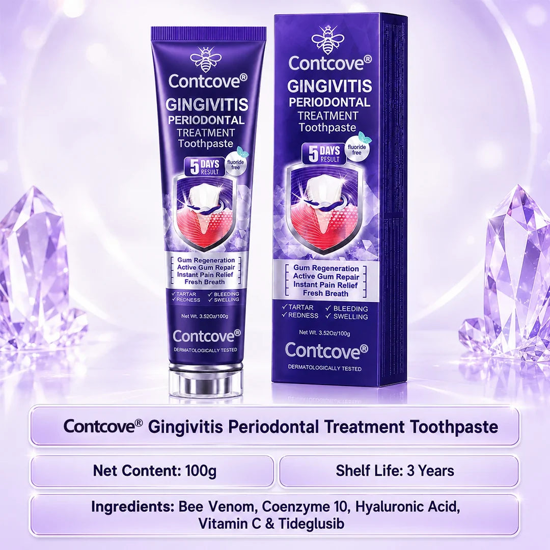 Contcove Gingivitis Periodontal Treatment Toothpaste